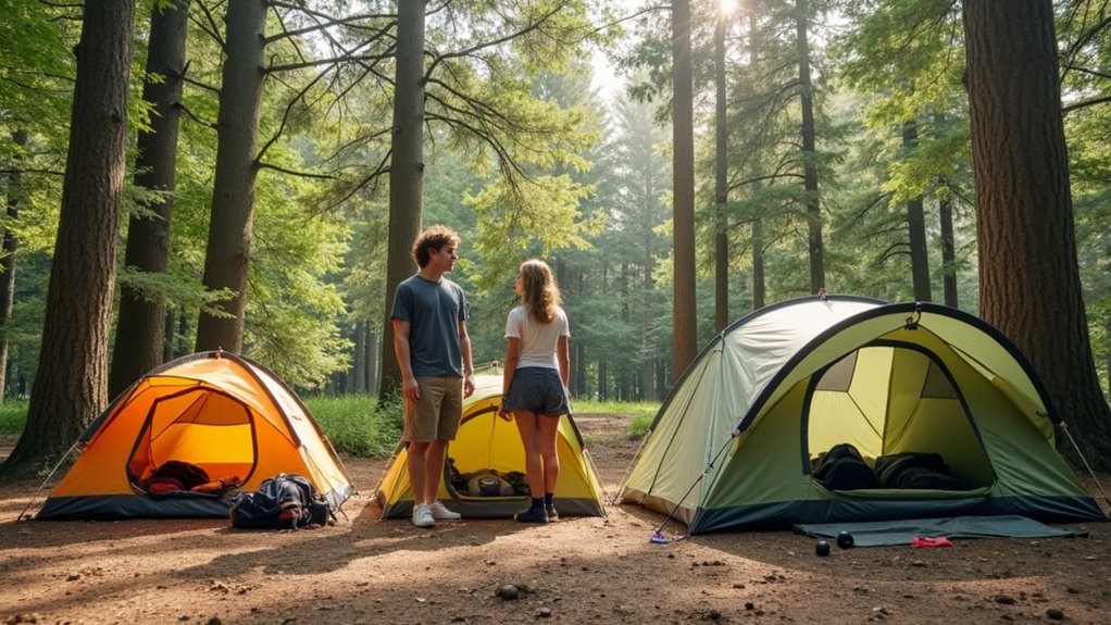 choose tent size wisely
