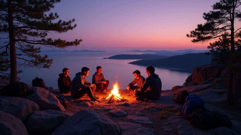 coastal camping with ocean adventures