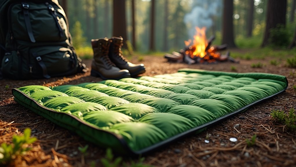 comfortable camping mat selection