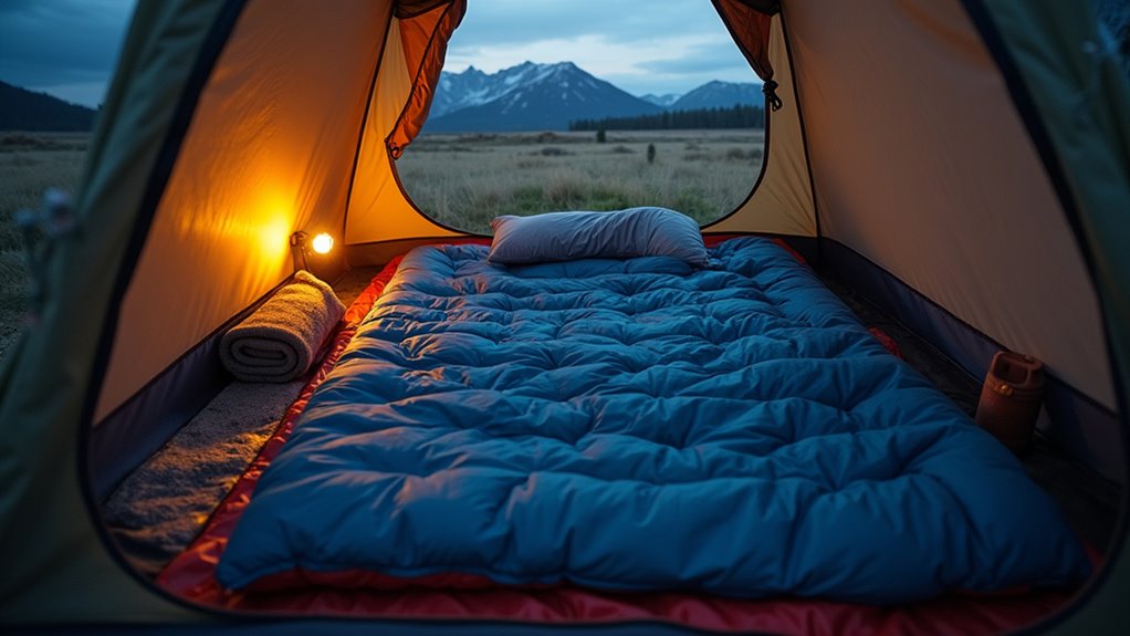 comfortable camping sleeping pad