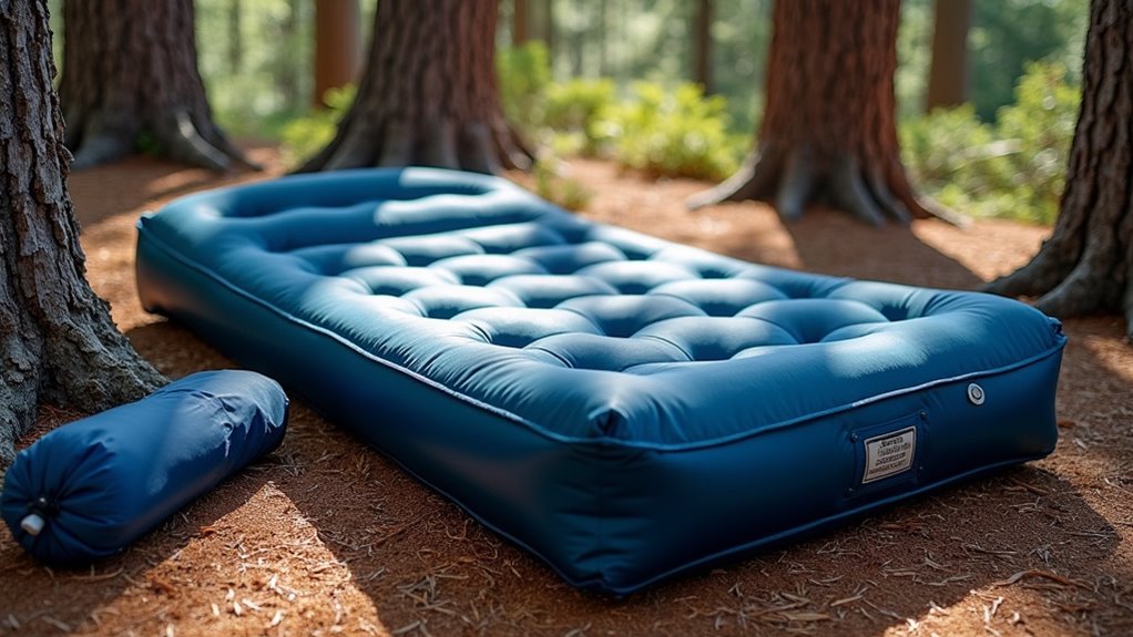 comfortable self inflating sleeping pad