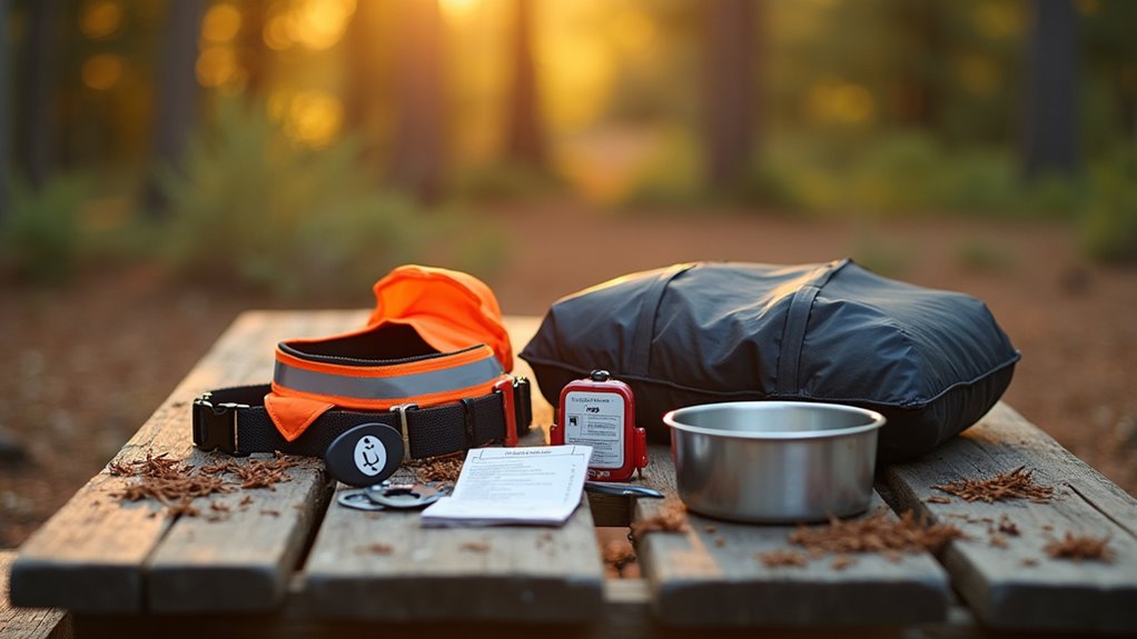 dog camping safety essentials