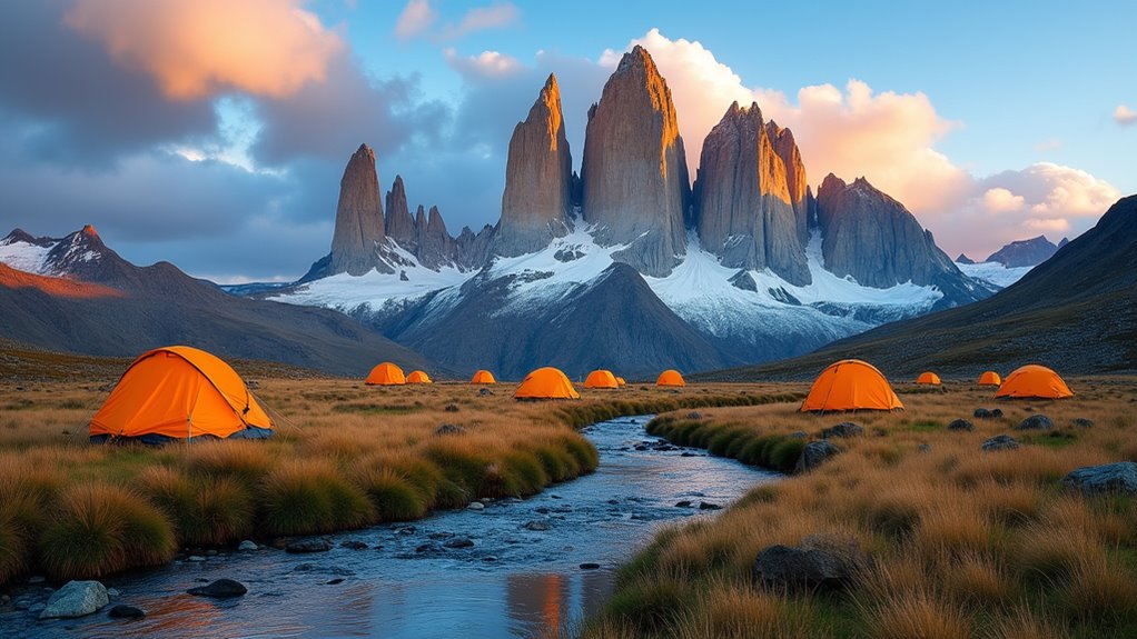 dramatic patagonian camping adventure