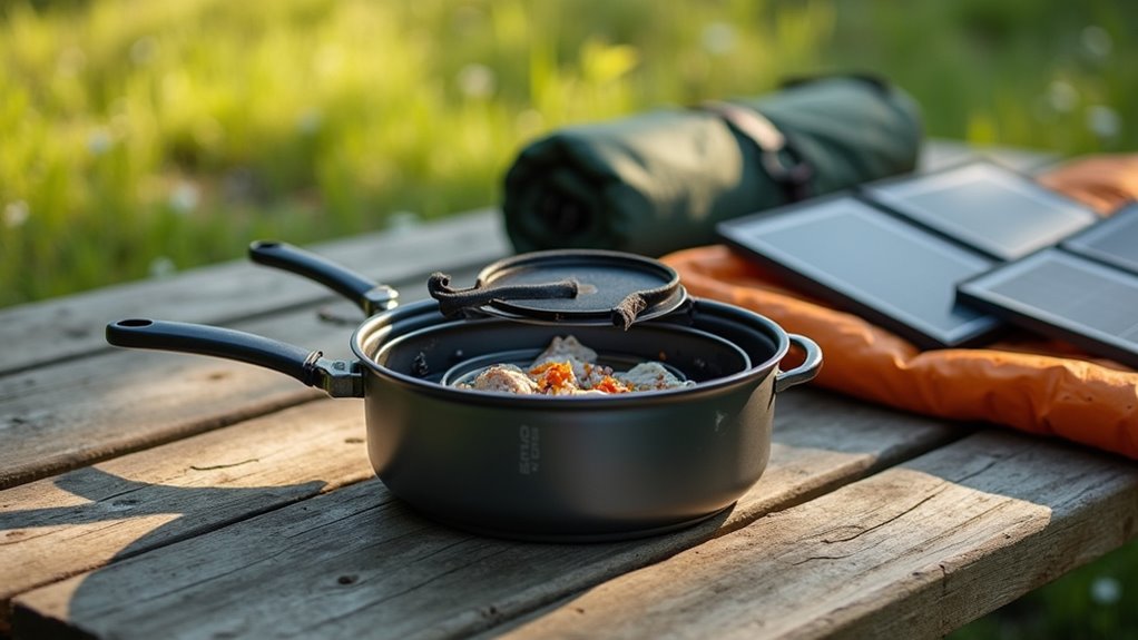 efficient camping gear organization