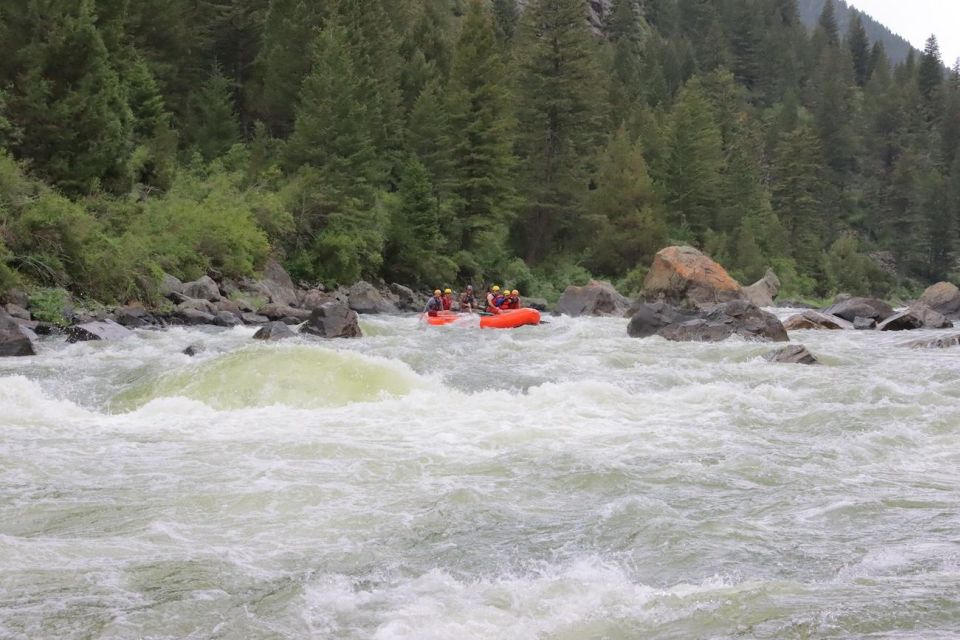 Ennis mt: exclusive raft trip through beartrap canyon+lunch highlights
