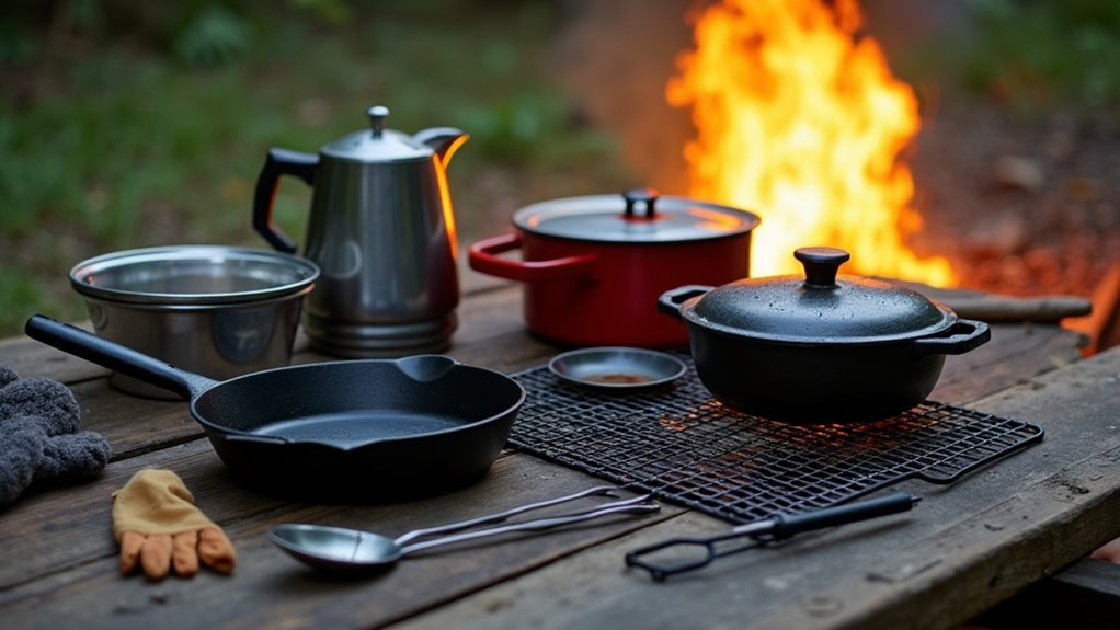 essential campfire cookware essentials