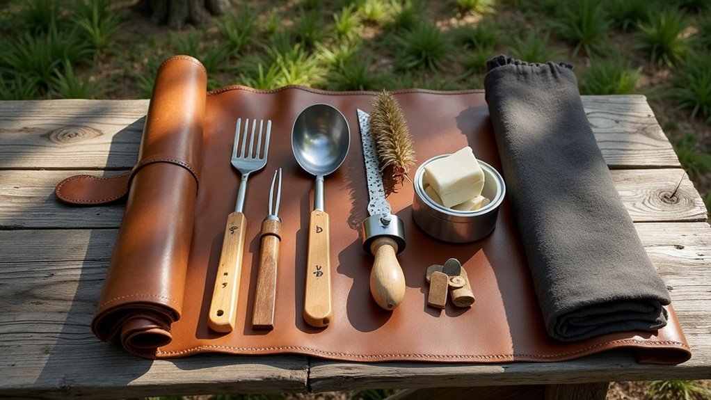 essential camping cleanup tools
