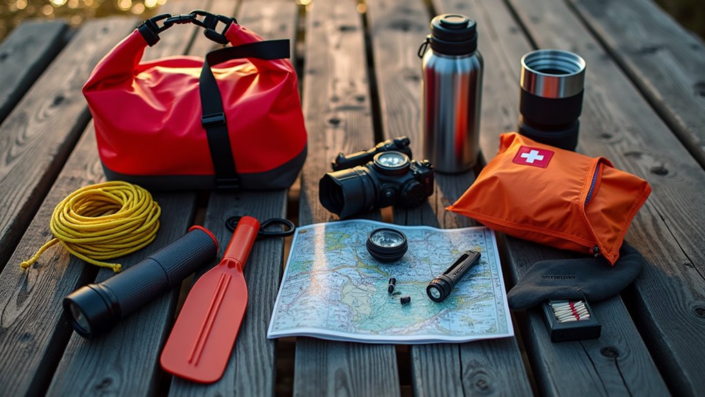 essential canoe trip packing list
