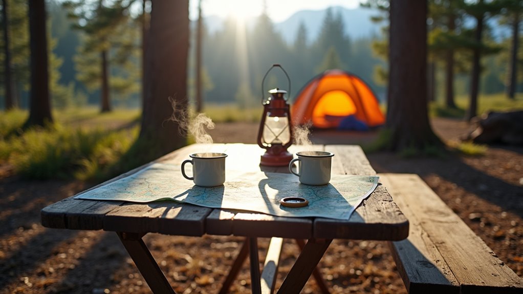 essential outdoor folding table
