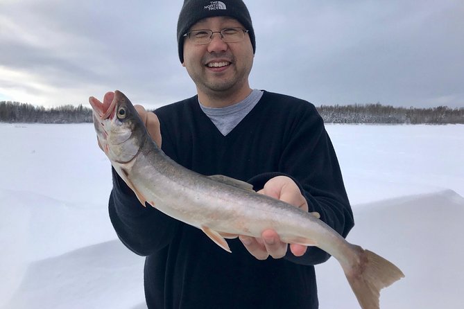 Fairbanks Ice Fishing Expedition in a Heated Cabin with Fish Cookout - Highlights of the Fairbanks Ice Fishing Experience