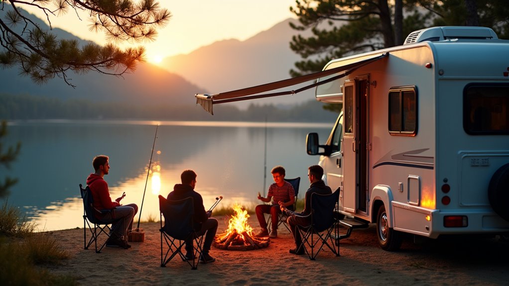 family bonding on road trip