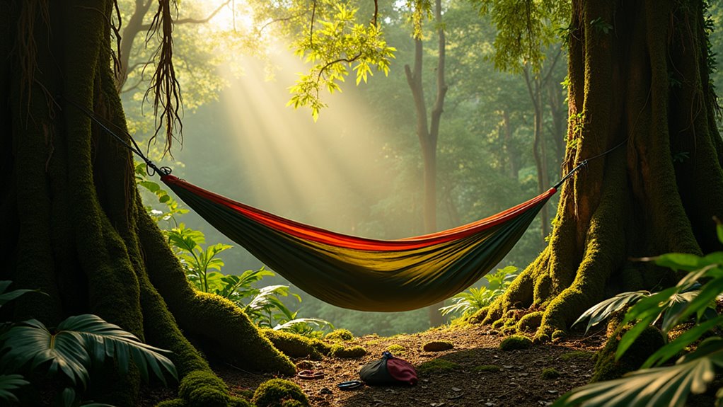 fast flexible jungle shelter