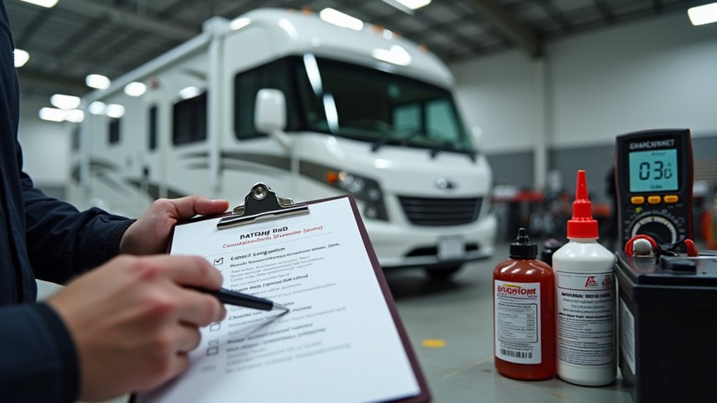 final rv maintenance checklist
