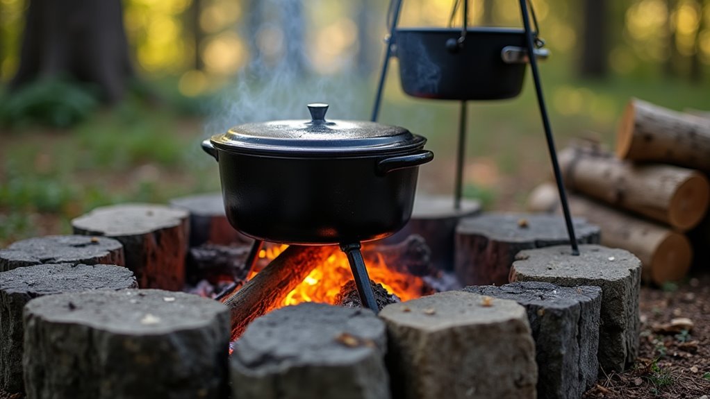 fire ring cooking techniques