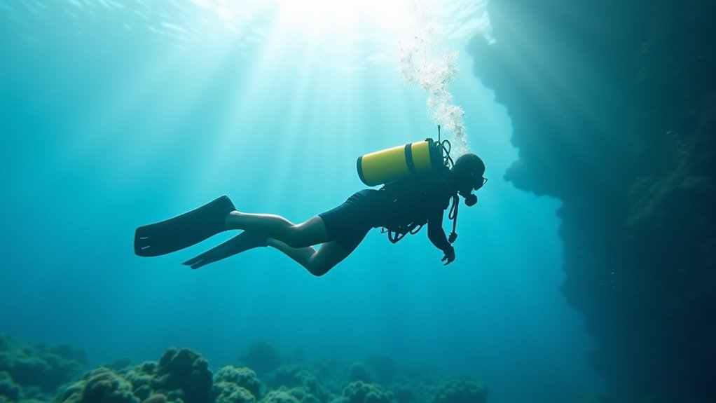 inflate deflate control buoyancy