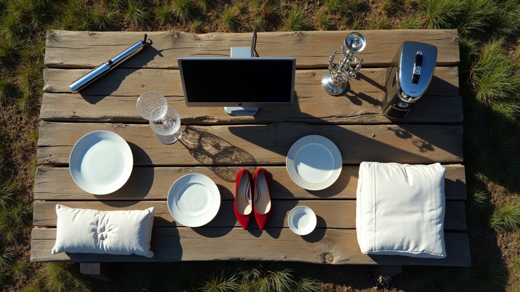 items to leave behind