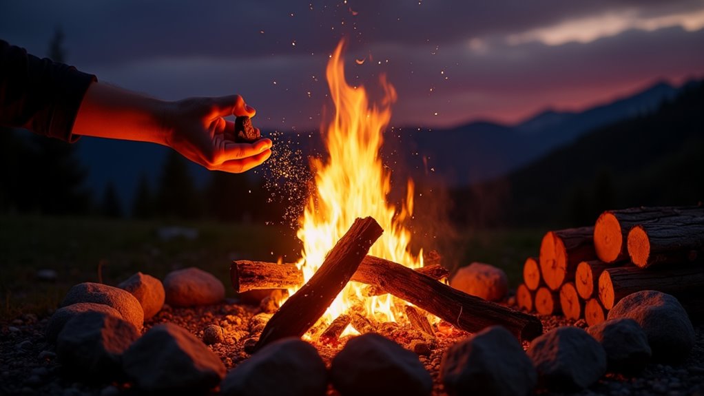 keep fire fueled safely