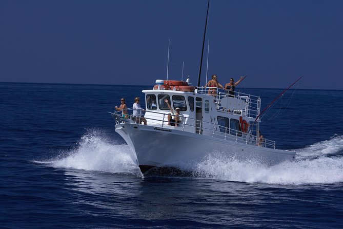 Kona hawaii fishing/snorkel large group private charter on oe faqs