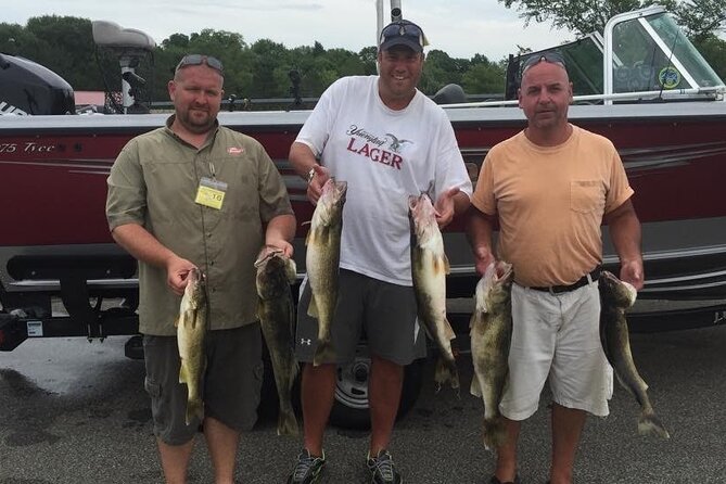 Lake Erie Walleye Fishing Charters - Fishing Equipment and Comfort
