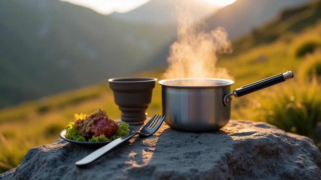 lightweight titanium backpacking cookware