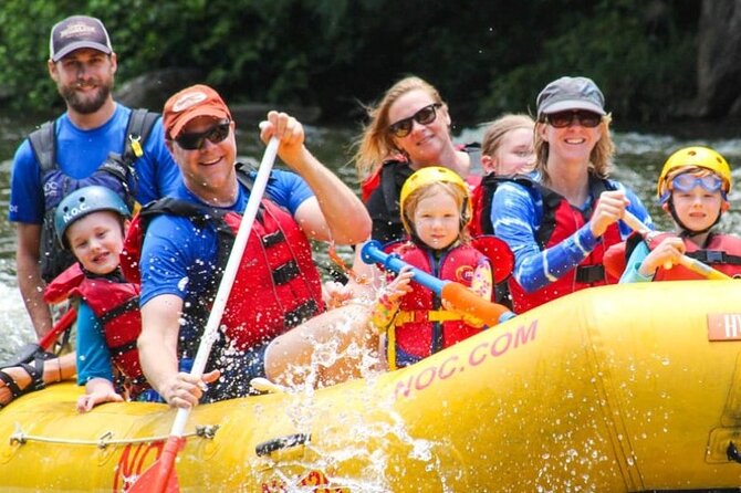 Lower pigeon river whitewater rafting above ages 3 the itinerary: what to expect