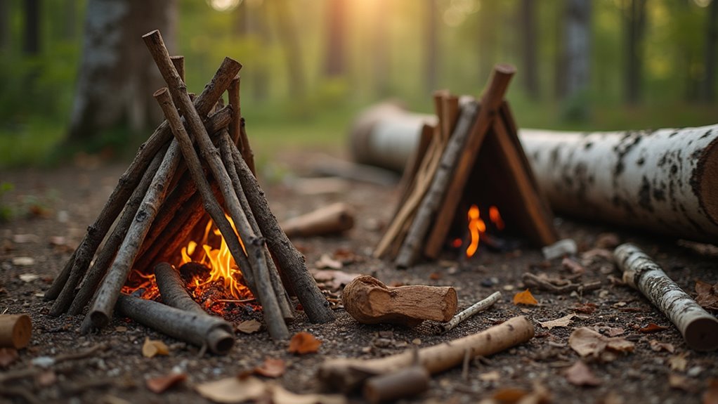 mastering campfire construction techniques