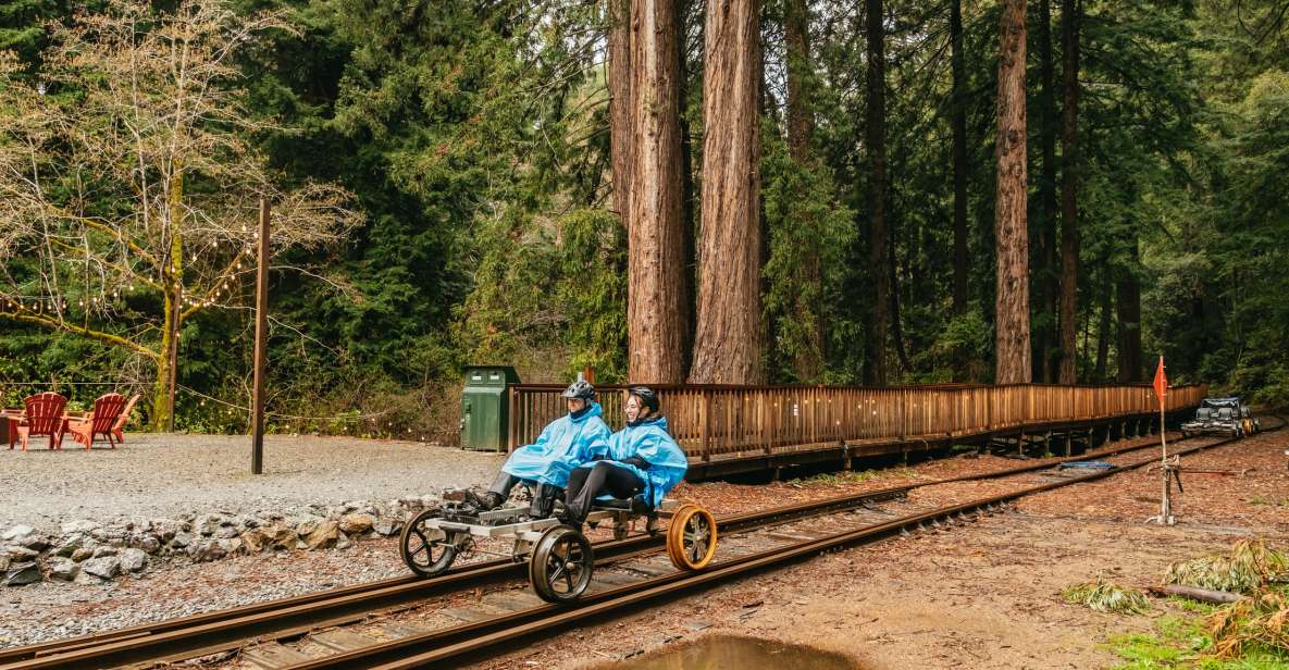 Mendocino County: Pudding Creek Railbikes - Highlights