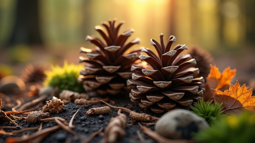 natural material layering technique