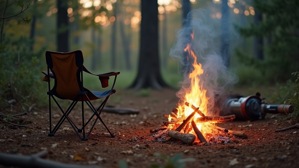 never leave fire unattended