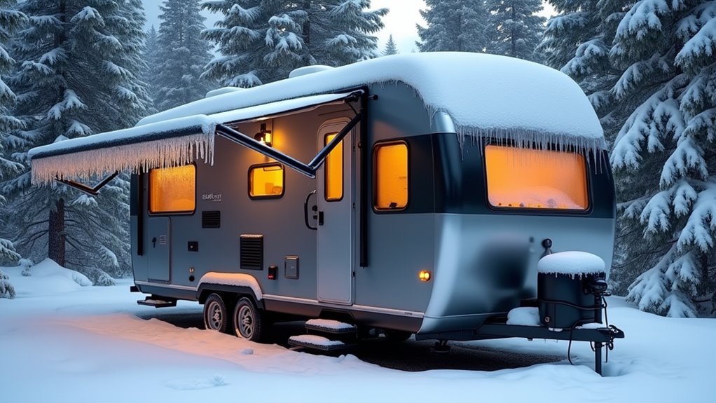 optimize rv winter heating
