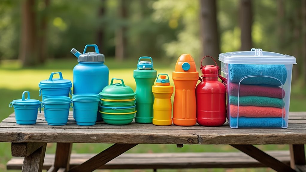 organized family camping essentials