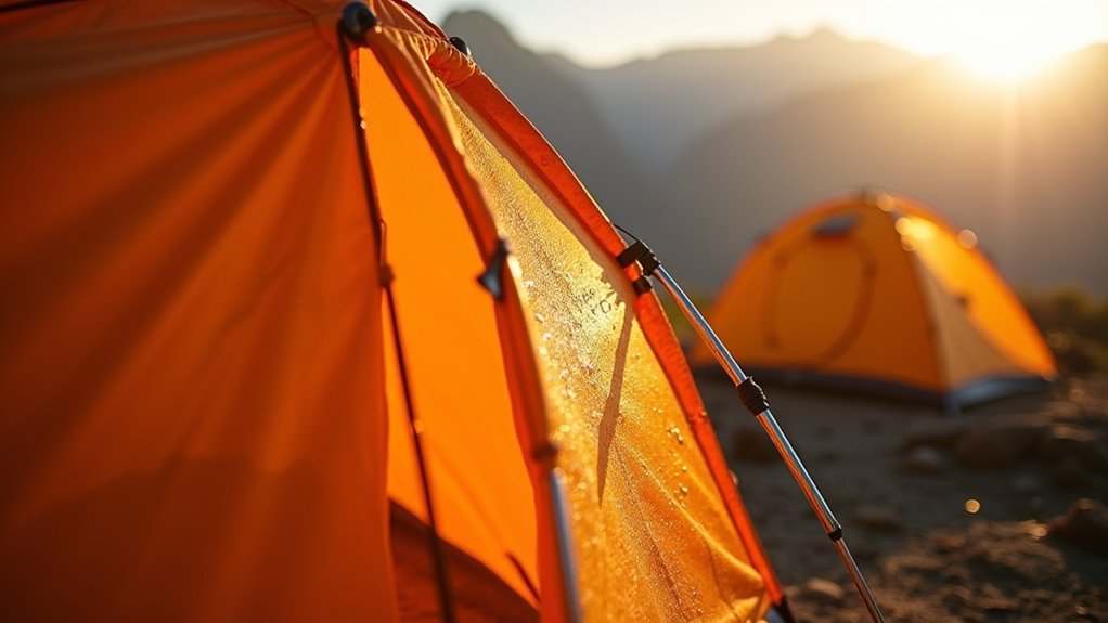 premium camping tent features