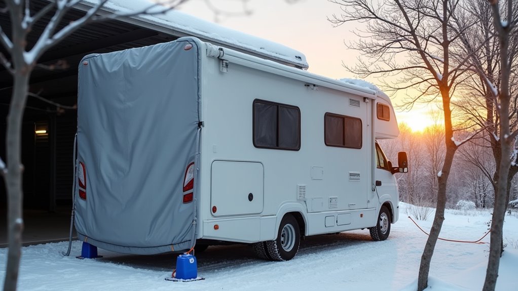 prepare rv for winter storage