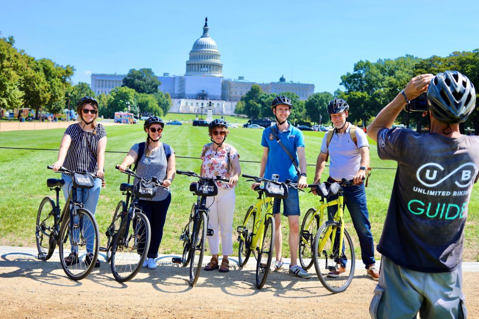 Private washington dc bike tour faq