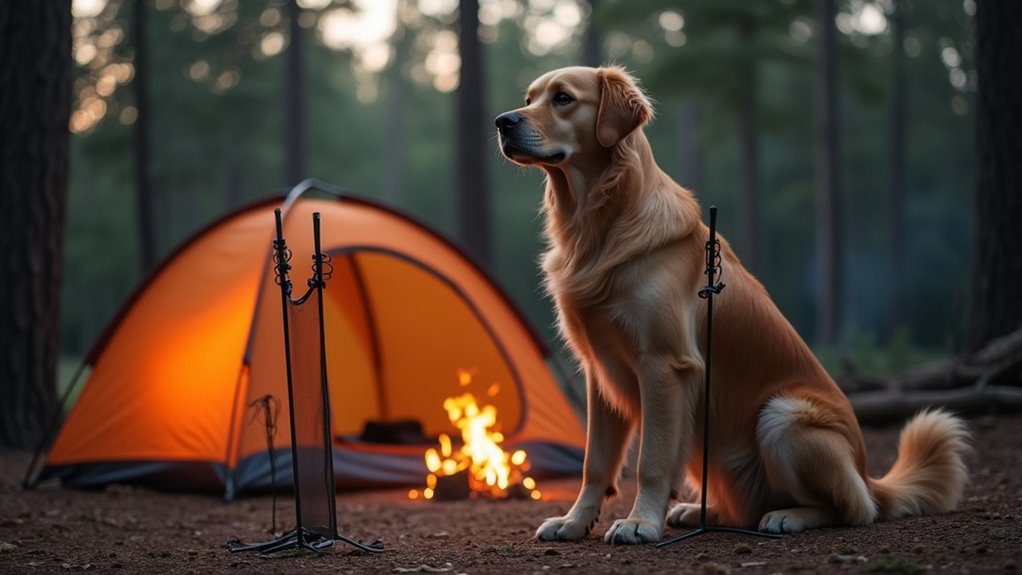 protects pets during camping