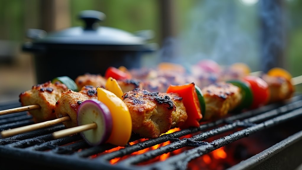 quick flavorful camping kabobs