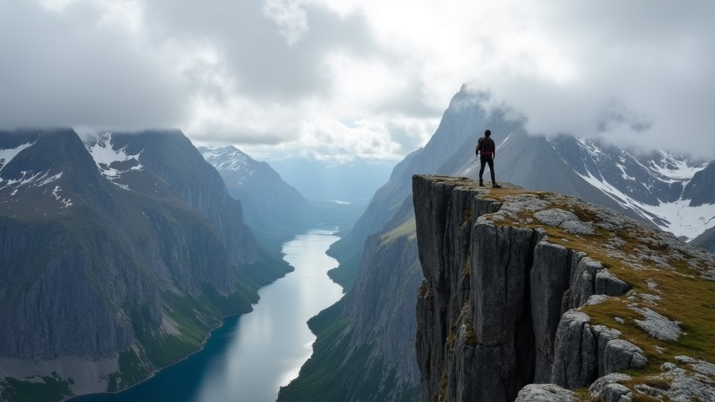 romsdalseggen ridge hiking adventure