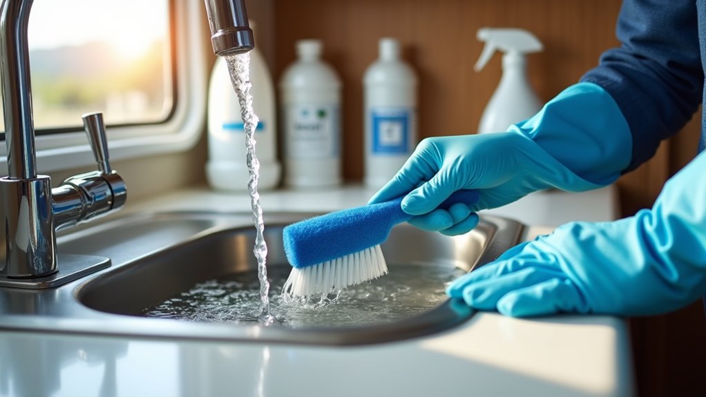 rv water tank cleaning tips