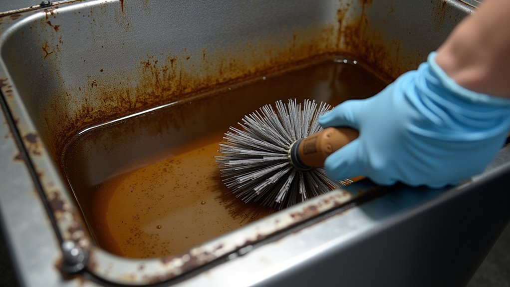 rv water tank warning signs