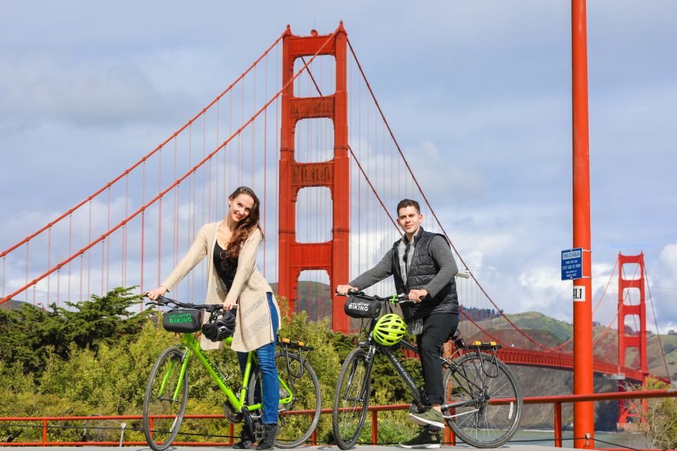San francisco: golden gate bridge guided bike or ebike tour the tour experience in detail