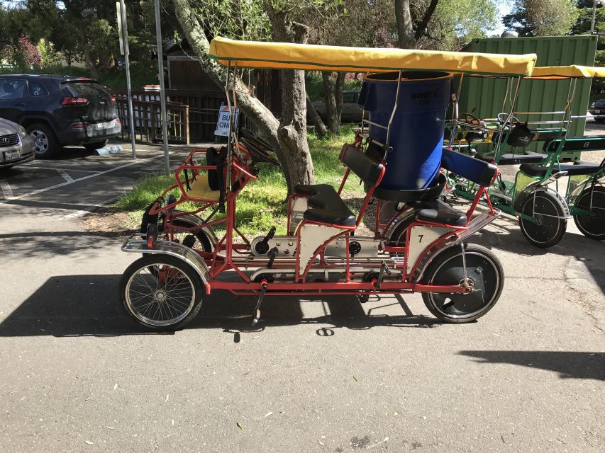 San francisco: marina waterfront surrey bike rental highlights of the marina waterfront surrey bike rental experience