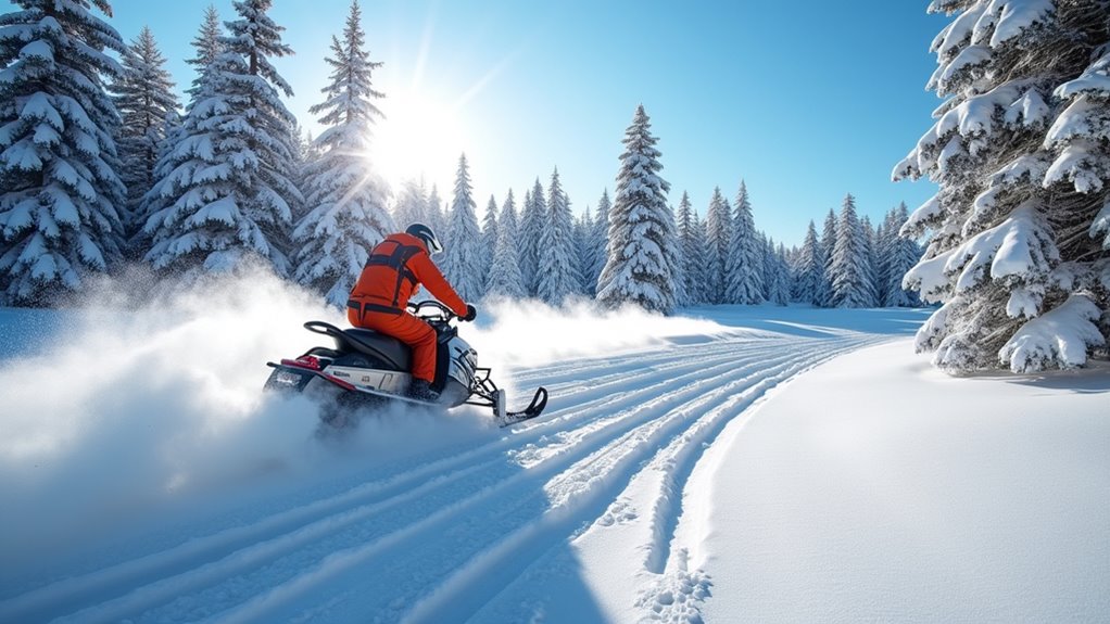 snowmobile rental guided tours