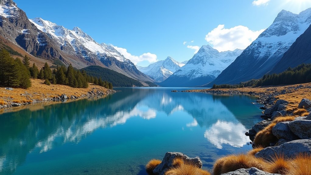 summer glaciers hiking adventure