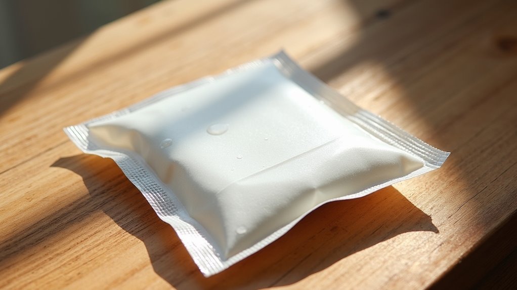 sunscreen towelette with repellent