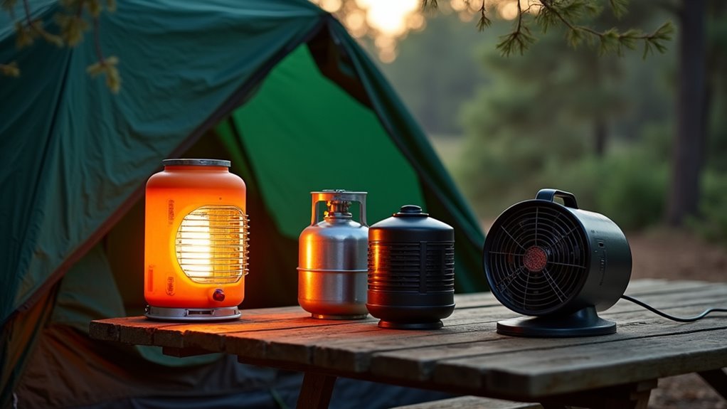 top electric tent heaters
