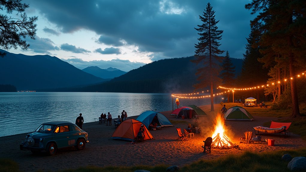 top party camping spots