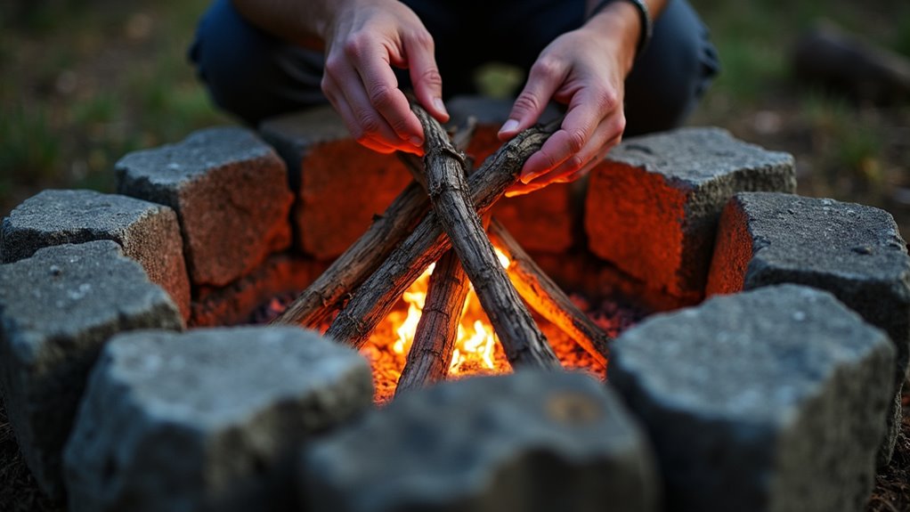 types of campfire rings