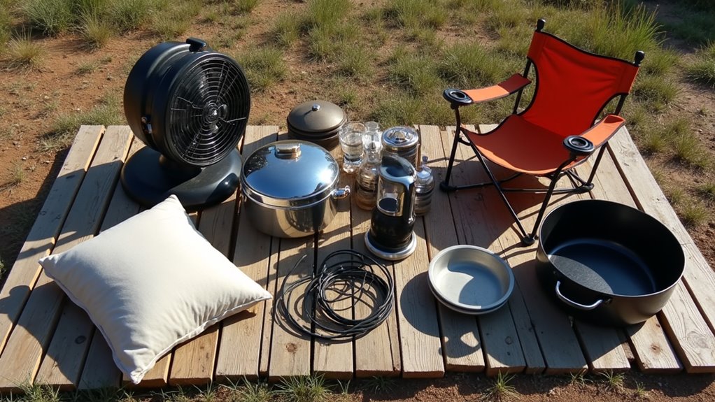 unnecessary camping gear essentials