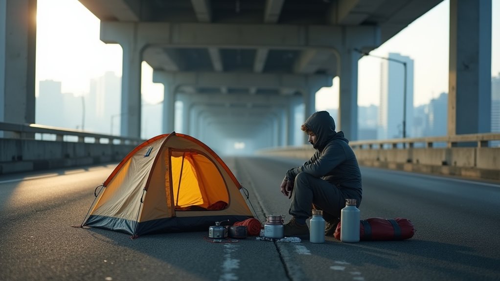 urban camping tips japan