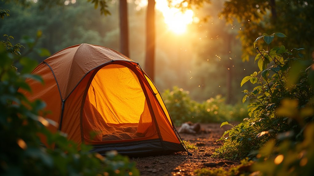 use mosquito nets outdoors